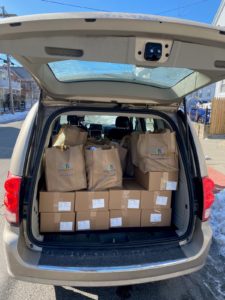 Be Safe Kit Delivery Program Family Service of Rhode Island Covid